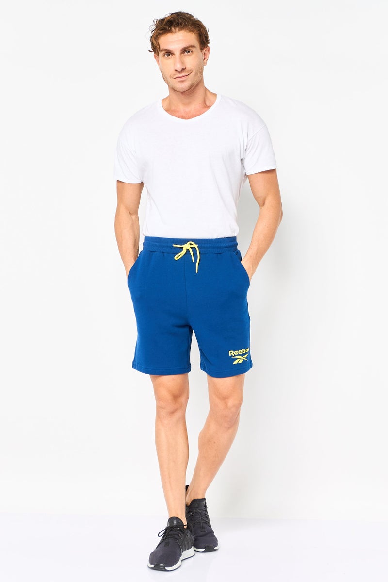 Reebok Men Sportswear Fit Outdoor Shorts, Navy - Image 4
