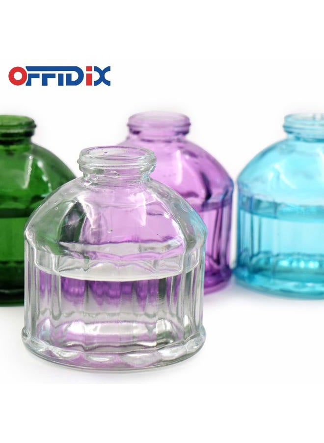 OFFIDIX Transparent Glass Watering Spray Bottle,Plant Mister with Plastic Bronze Plastic Top Pump, Glass Small Watering Can for Indoor Potted Plant, Outdoor Indoor Garden, Plants, Cleaning Solutions - Image 5