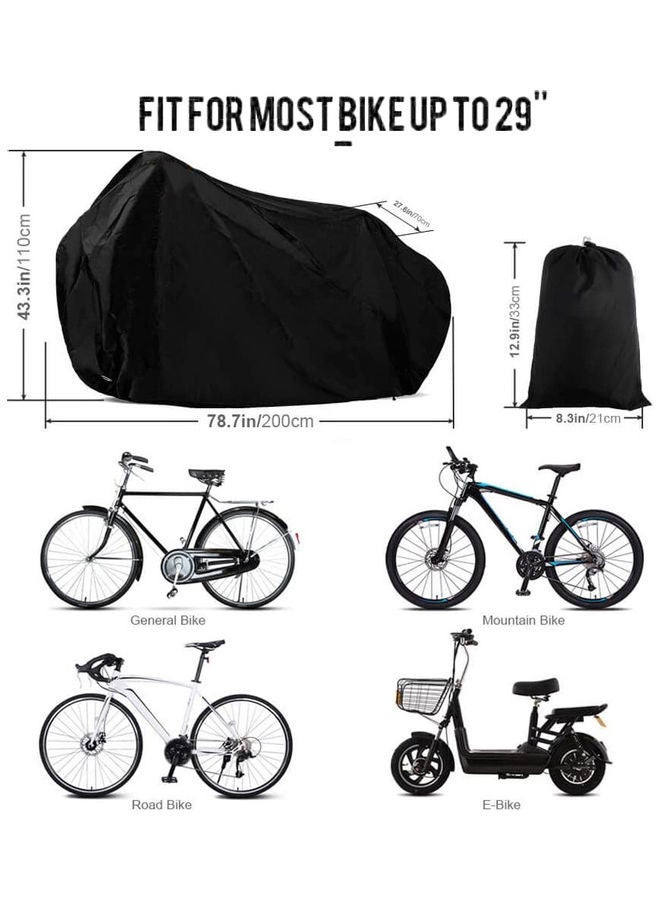 NIBEMINENT Rain Cover For 29-Inch Bike  - Image 3