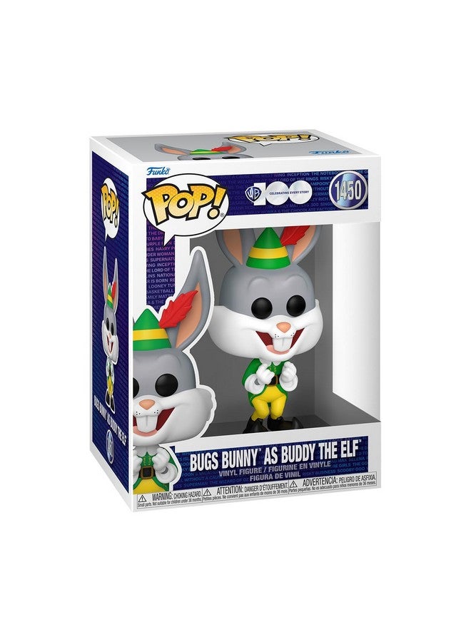 Funko POP! Movies: WB100 - Bugs Bunny As Buddy The Elf- Warner Bros - Collectable Vinyl Figure - Gift Idea - Official Merchandise - for Kids & Adults - Ad Icons Fans - Model Figure for Collectors - Image 1