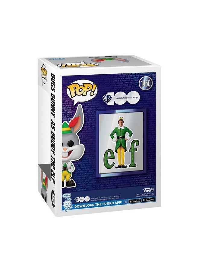 Funko POP! Movies: WB100 - Bugs Bunny As Buddy The Elf- Warner Bros - Collectable Vinyl Figure - Gift Idea - Official Merchandise - for Kids & Adults - Ad Icons Fans - Model Figure for Collectors - Image 3
