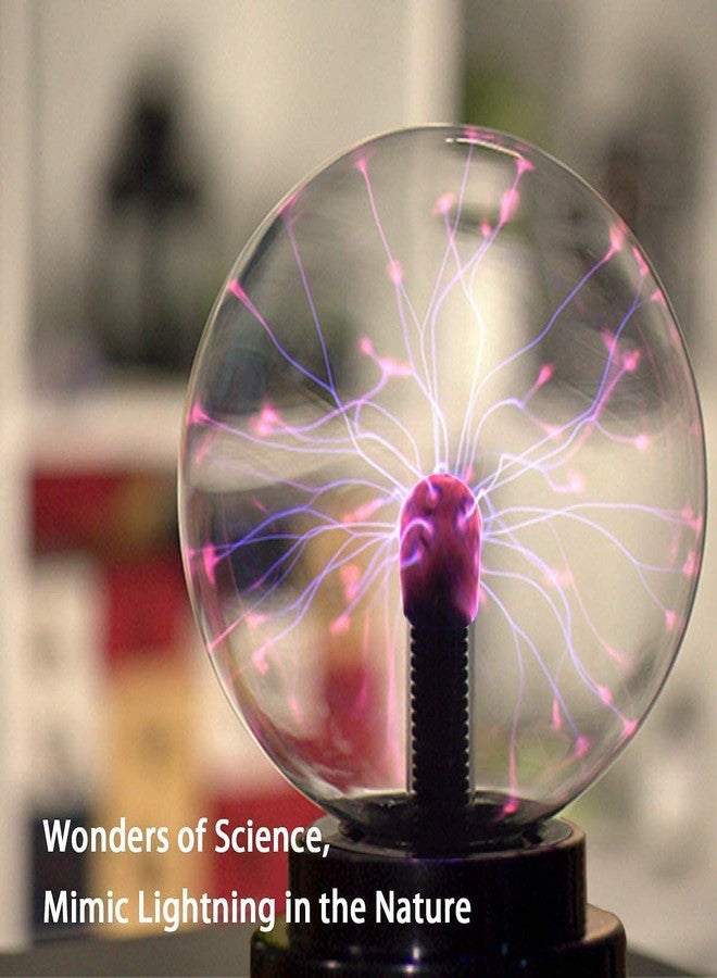 SCILLA Mini Magic Tesla Coil Plasma LED Lamp - Touch Sensitive Plasma Ball Light - Image 3