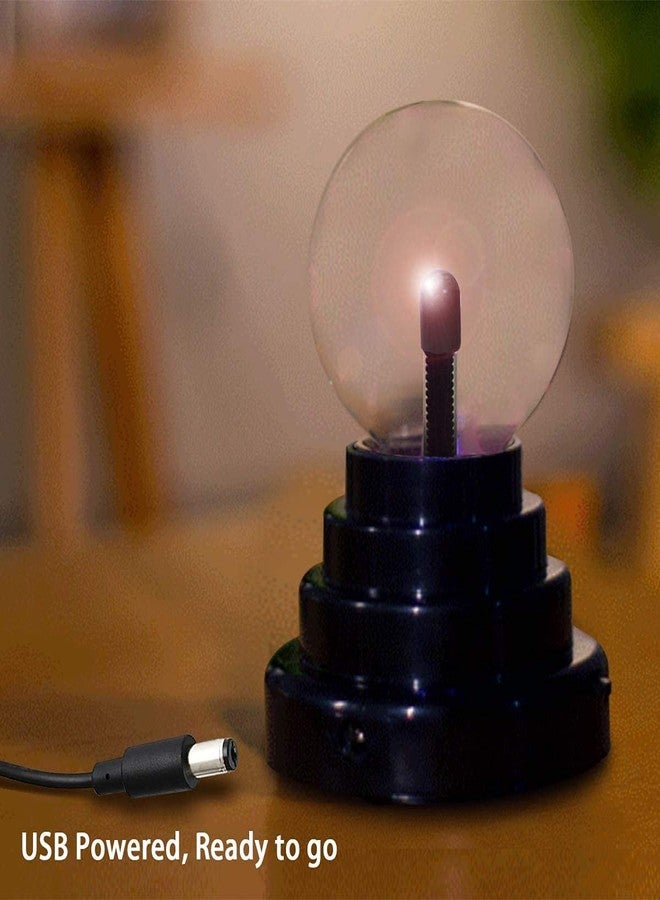 SCILLA Mini Magic Tesla Coil Plasma LED Lamp - Touch Sensitive Plasma Ball Light - Image 2