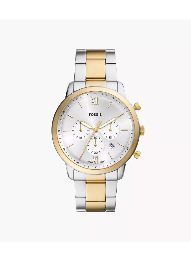 FOSSIL Men Stainless Steel Chronograph Wrist Watch FS6112 - Image 1