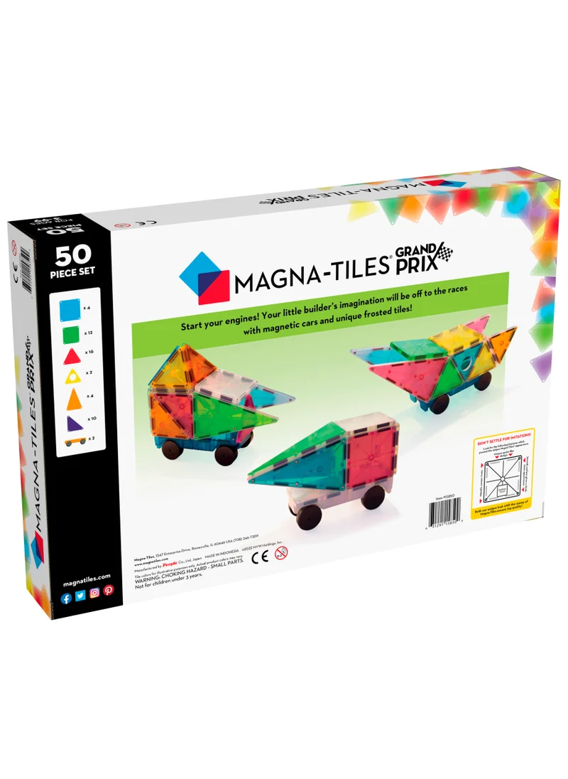 MAGNA-TILES MAGNA-TILES® Grand Prix 50-Piece Set
