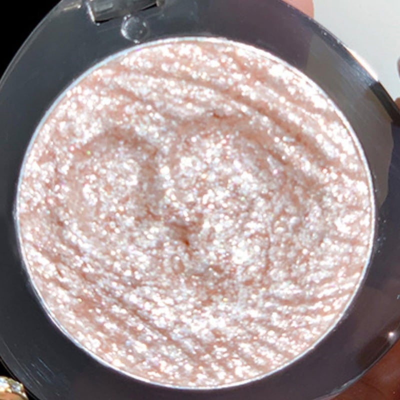 Makeup Highlighter Palette Glitter Eye Face Highlighter Powder Eyeshadow Shimmer Diamond Highlight Makeup Radiant Pearlescent Highly Pigmented 02
