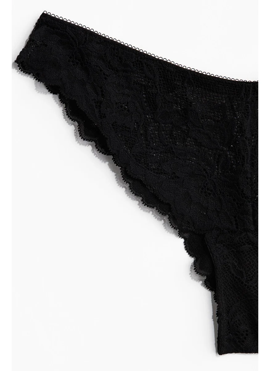 H&M 2-Pack Lace Brazilian Briefs