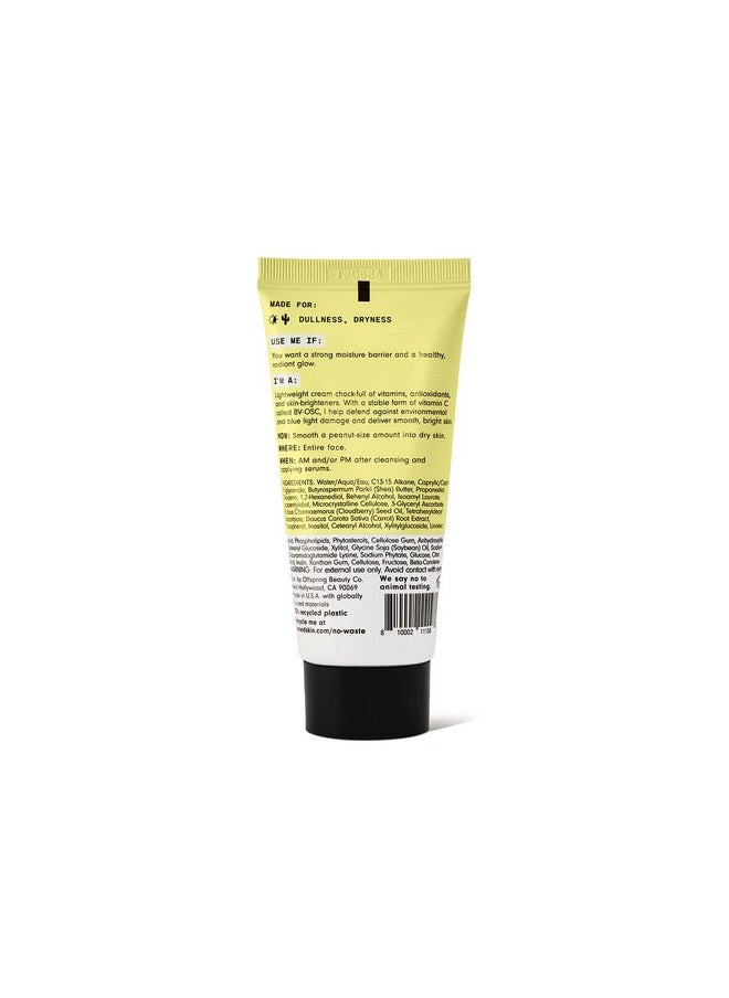 Weekend Glow Daily Brightening Moisturizer Vegan Lightweight Vitamin C Moisturizer With Cloudberry Seed Oil Hydrating Face Moisturizer For Discoloration & Uneven Texture (2Oz)