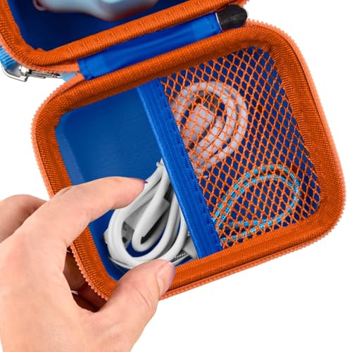 ANKHOH Kids Camera Case for Seckton for Desuccus for PROGRACE for GKTZ for Dylanto for Rindol for One'sMore for HANGRUI Digital Camera Storage Box Holder for Cable Accessory-Bag Only(Deep Blue) - Image 3