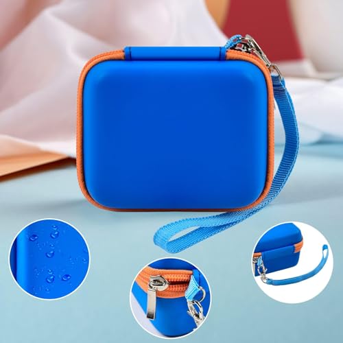 ANKHOH Kids Camera Case for Seckton for Desuccus for PROGRACE for GKTZ for Dylanto for Rindol for One'sMore for HANGRUI Digital Camera Storage Box Holder for Cable Accessory-Bag Only(Deep Blue) - Image 4