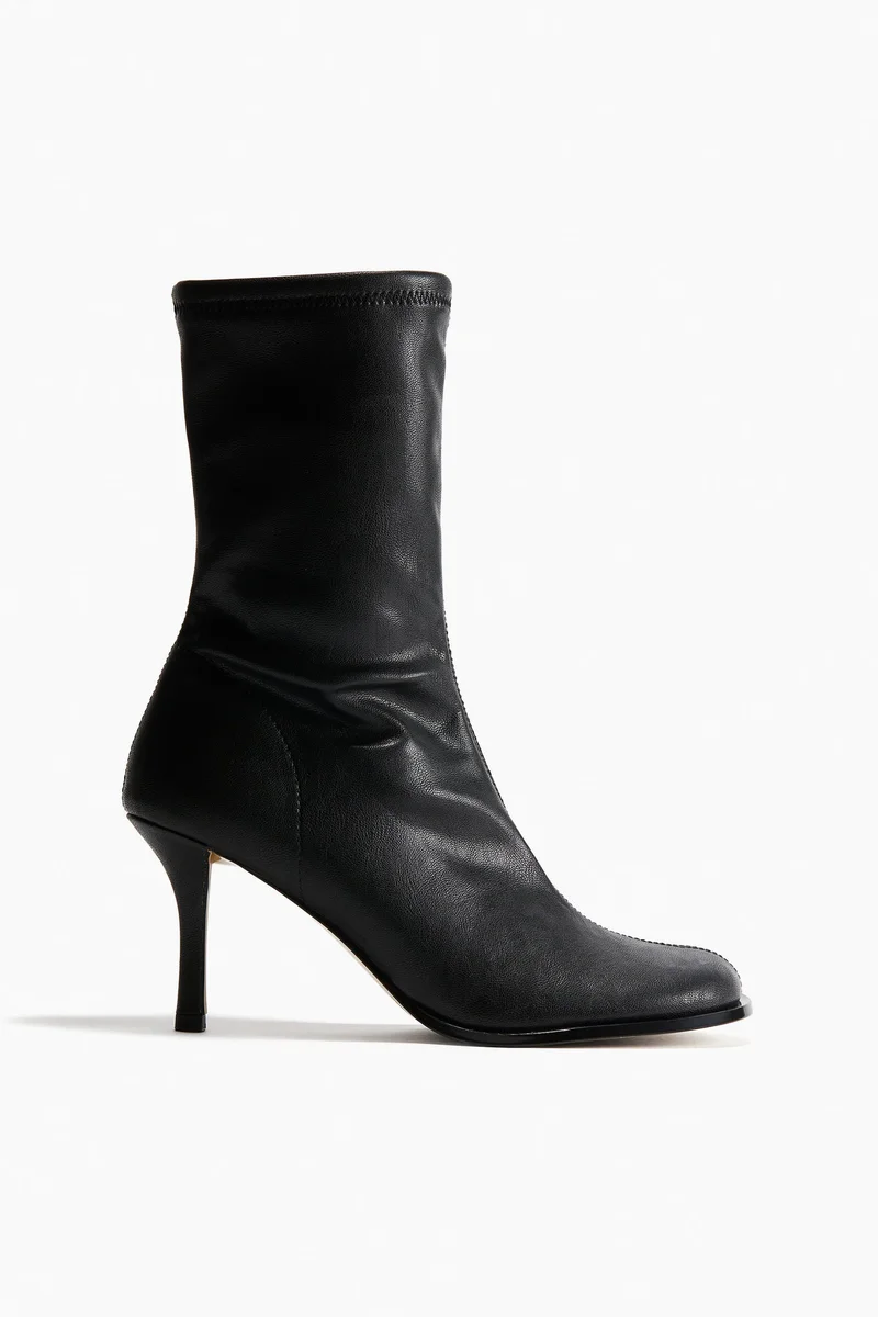 H&M Heeled Sock Boots