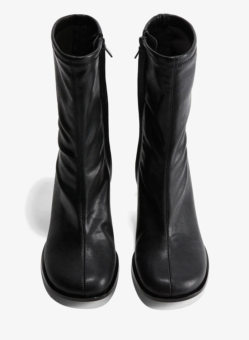 H&M Heeled Sock Boots