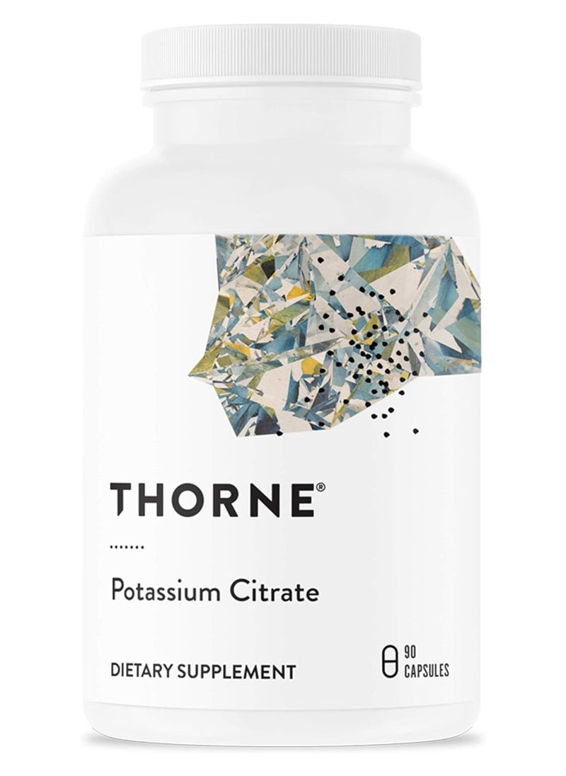 Thorne - Potassium Citrate Dietary Supplement - 90 Capsules - Image 1