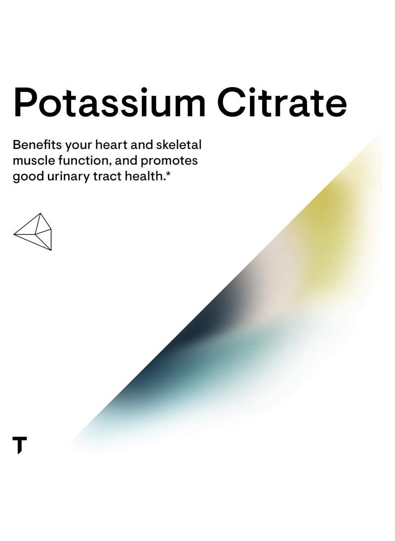 Thorne - Potassium Citrate Dietary Supplement - 90 Capsules - Image 1