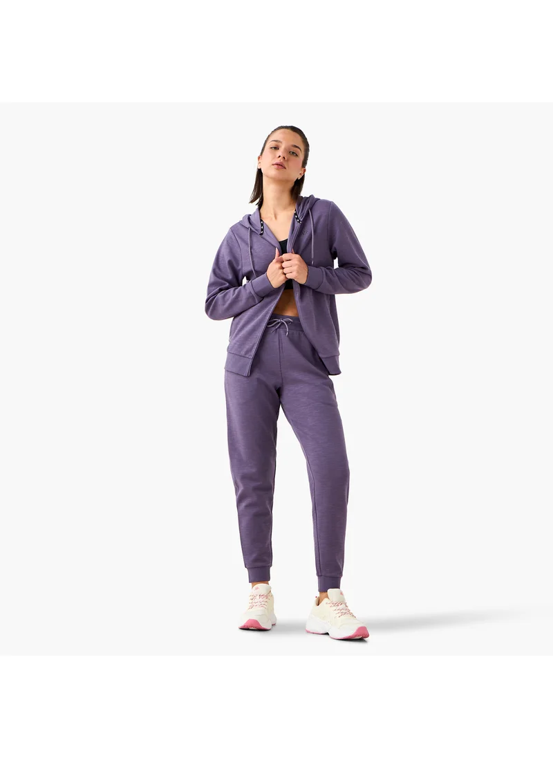 كابا Kappa Zip Through Hoodie with Kangaroo Pockets