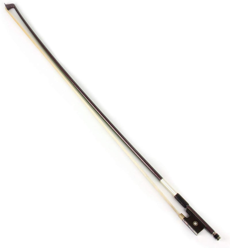 Kmise Violin Bow Stunning Bow Carbon Fiber for Violins (3/4, Coffee) - Image 2