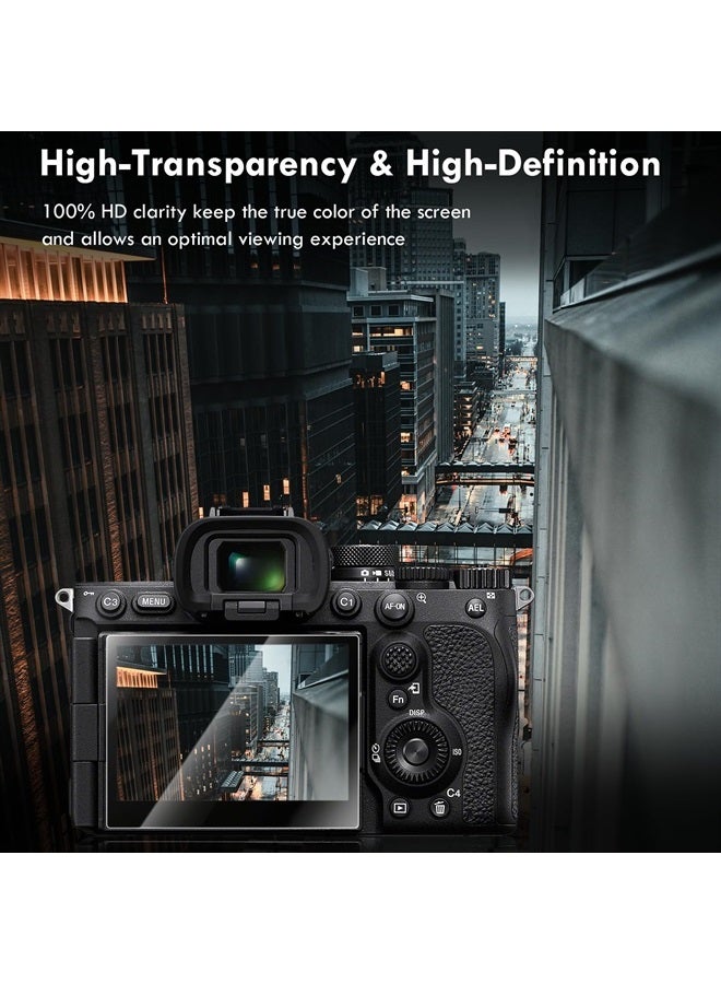 Rieibi (3 Packs) Screen Protector for Ricoh WG-80 WG-70 WG-60 WG-50 WG-40 WG-40W Digital Camera, 0.33mm 9H Hardness Tempered Glass Film for Ricoh WG80 Anti-Fingerprint Anti-Scratch Ultra-clear  - Image 5
