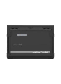25000mAh Multi-Port Jump Start Power Bank 1000A, Dual USB Output Mobile Charging and 12V Output For Appliances, LED Flashlight, 1000A Max Current, 7L Petrol Engine & 6L Diesel Engine - Black