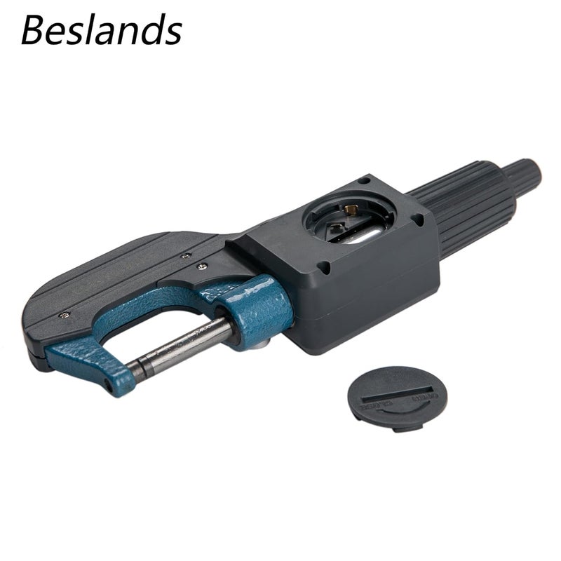 Beslands Digital Electronic Display Micrometer 0-1" / 0-25mm Gauge 0.00005" / 0.001mm Thickness Measuring Tools for Mechanics Inch/Metric Calipers, Machinist Micrometer, Protective Case with Battery - Image 4
