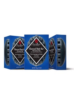Jack Black Charcoal Body Bar 3 Pack  - Image 2