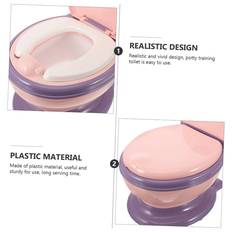 Realistic Potty Training Toilet Seat For Boys And Girls Portable Toddler Training Seat - Image 4