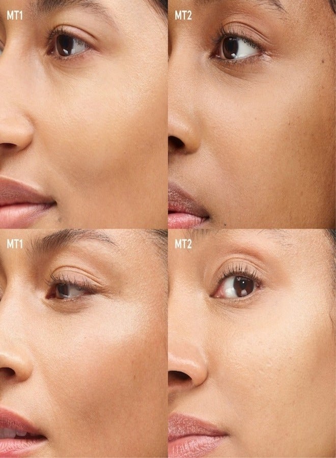 جلوسير خافي عيوب لامع لامع - تغطية ندية قابلة للبناء، أسمر متوسط ​​1 - لون أساسي زيتوني 4.8 جم - Image 4