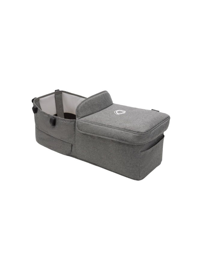 Bugaboo Donkey 5 Fabric Complete Bassinet - Grey - Image 1