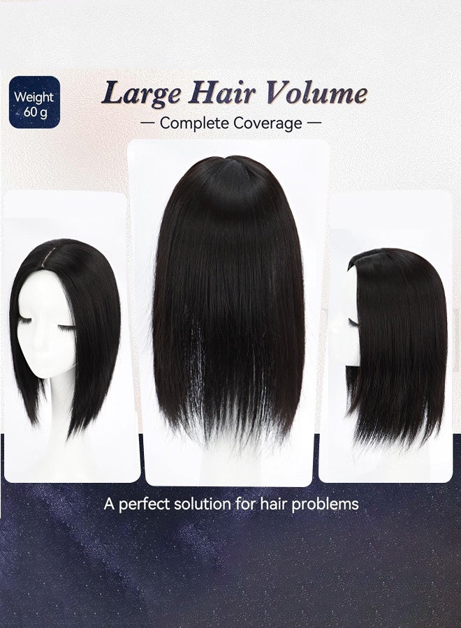Ultra-thin wig made of natural hair，Beauty/Hair Care/Hair Extensions-Wig Accessories/Hair Extensions and Wigs/Men's Real Hair Wigs/Dreadlocks/Hair Extensions/Real Hair Wigs/Women's Wigs/Hair Extensions - Image 2