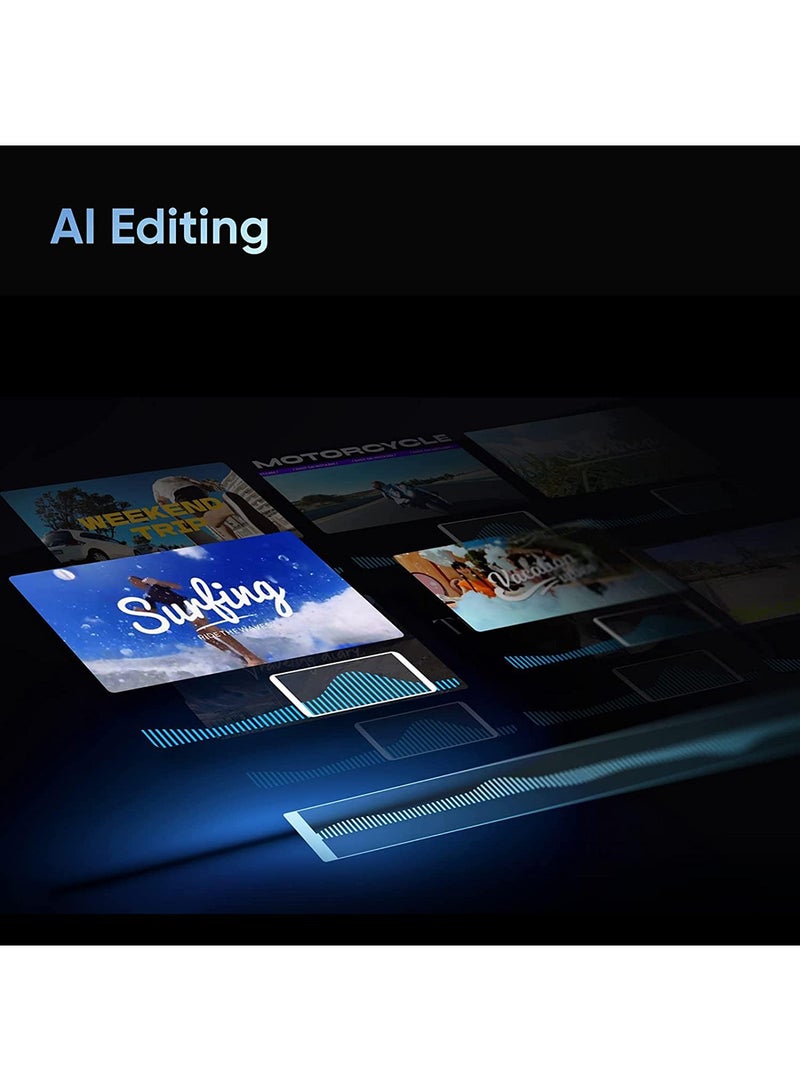 انستا 360 كاميرا X3-360 مقاومة للماء مع مستشعر 1/2 بوصة، 5.7K 360، صور 72 ميجابكسل 360 درجة، تثبيت، شاشة لمس 2.29 بوصة، تحرير AI، بث مباشر، كاميرا ويب، تحكم صوتي مع بطاقة ذاكرة 64 جيجابايت - Image 3