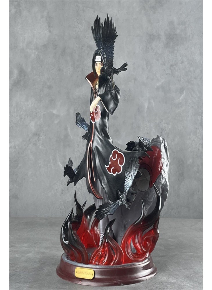general Naruto Itachi Uchiha Figure Anime Character Collectible Model Desktop Display Statue - Image 3
