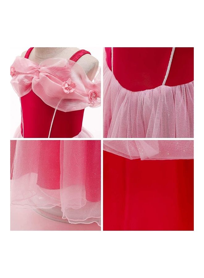 NIBEMINENT Princess Dress with Jewellery Set 100cm - Image 5