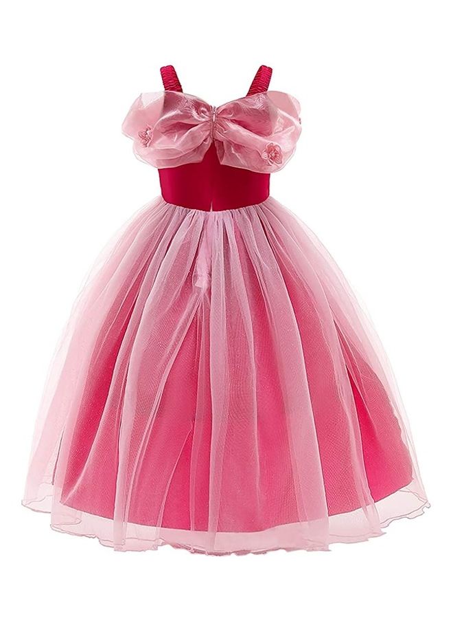 NIBEMINENT Princess Dress with Jewellery Set 100cm - Image 3