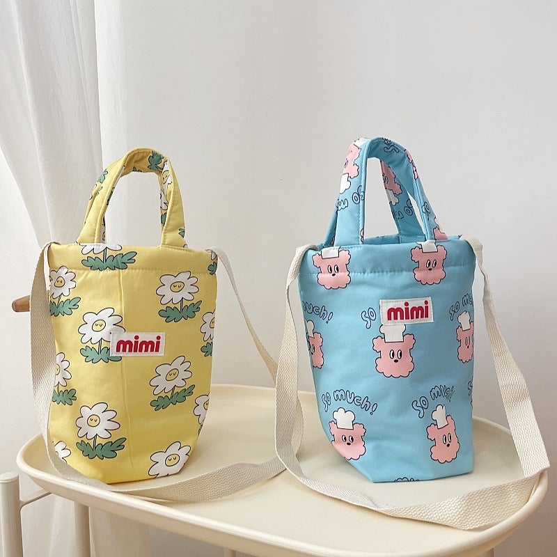 Korean Style Ins Handbag Cute Shoulder Bag Fashionable All-Match Large Capacity Commuting Maternal And Infant Sundries Storage Bag - Image 2