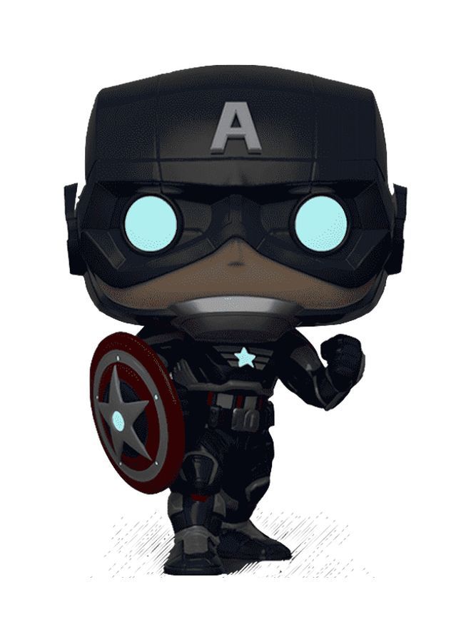 POP! Marvel Avengers Gamerverse Captain America Bobblehead 627 3.75inch