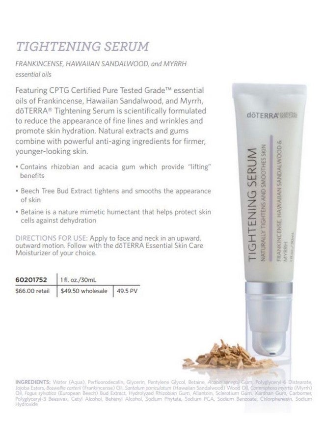 doTERRA - Tightening Serum - Essential Skin Care Collection - 1 fl oz - Image 4