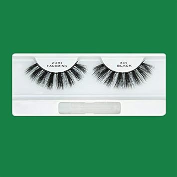 ZURI Fauxmink False Eyelashes XD8D XDimensional Natural False Lashes False Eyelashes Natural Look Thick Eyelashes With Lash Applicator Natural Eyelashes with Glue Mink Eyelashes Style 831 - Image 3