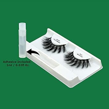 ZURI Fauxmink False Eyelashes XD8D XDimensional Natural False Lashes False Eyelashes Natural Look Thick Eyelashes With Lash Applicator Natural Eyelashes with Glue Mink Eyelashes Style 831 - Image 2