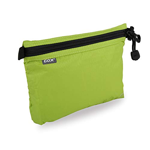 GOX Travel Toiletry Bag Carry On Zipper Pouch Cosmetic Kit Makeup Digital Bag Water Repellent Nylon (Green) - Image 1