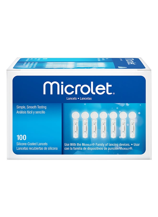 BAYER - Bayer Microlet Lancet Color (4X25)100S - Image 1