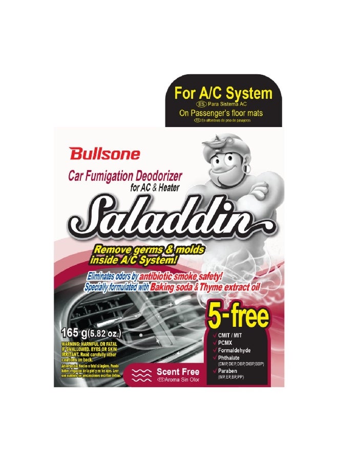Bullsone Scent Free Car Fumigation Deodorizer for AC and Heater 165 g ACR-097-00009 - Image 1