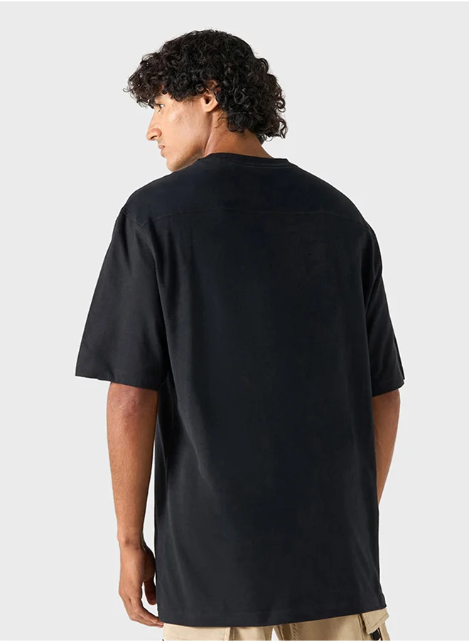 لي كوبر Pocket Crew Neck T-Shirt