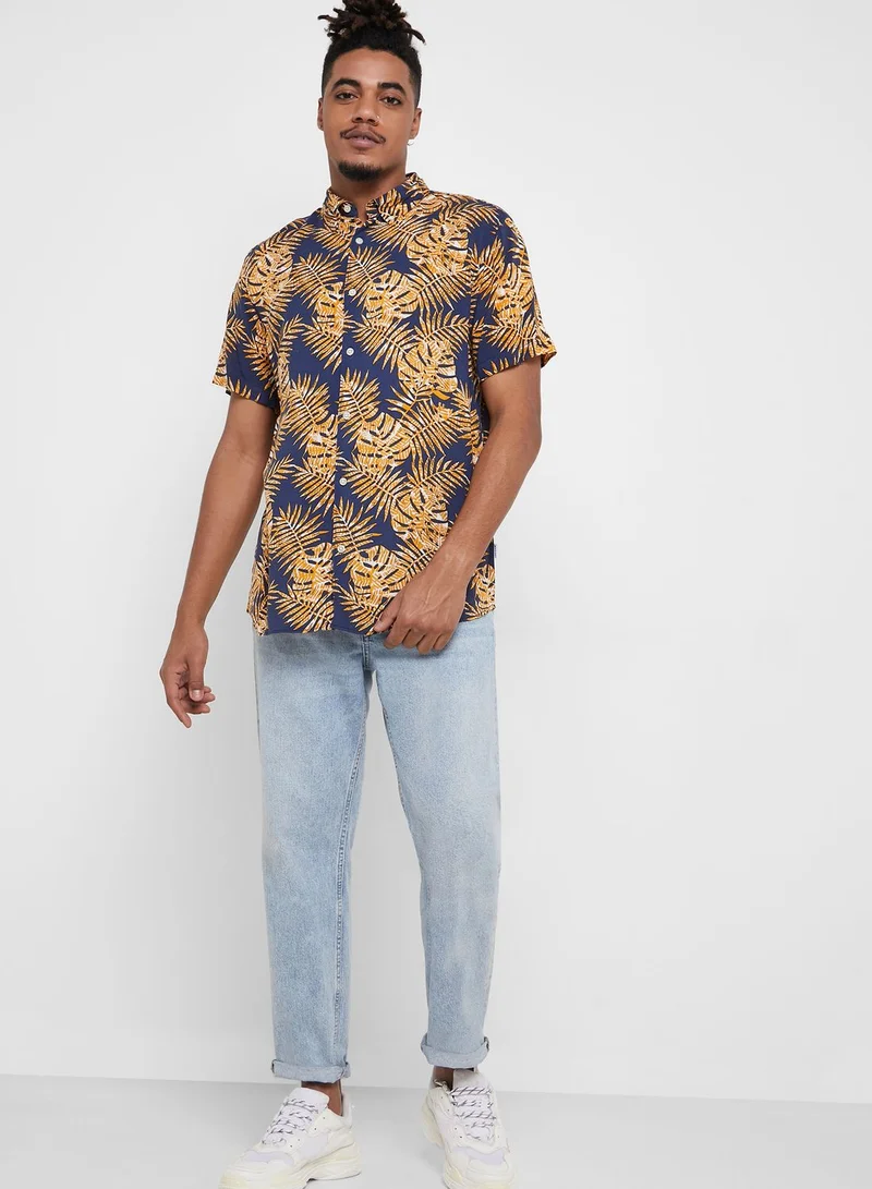 JACK & JONES Elijah Printed Regular Fit Shirt