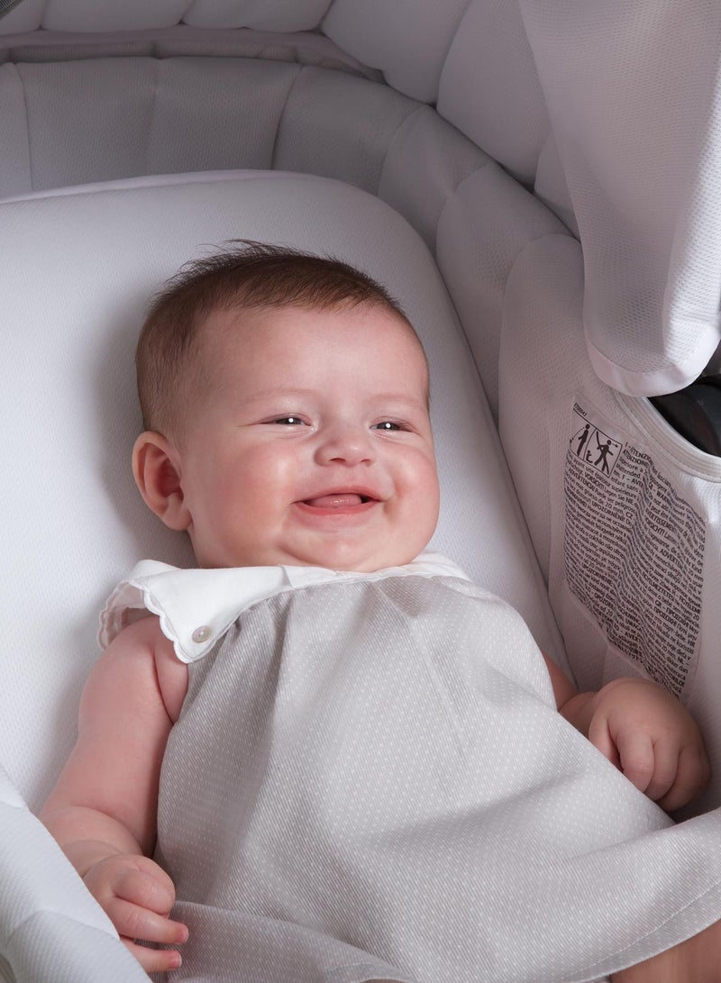 cam نظام سفر مود روفر - بيج عتيق، من عمر 0 إلى 4 سنوات، 22 كجم، سرير محمول واسع وعميق، وظيفة هزازة، إطار من الألومنيوم، محمول وقابل للطي، صنع في إيطاليا - Image 3