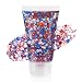 Mysense Red White Blue Face Hair Body Glitter Gel4th of July Outfits for Women KidsFourth of July AccessoriesPatriotic USA Flag Makeup for Independence Day 250 Anniversary Memorial Day Veterans Day - Image 2