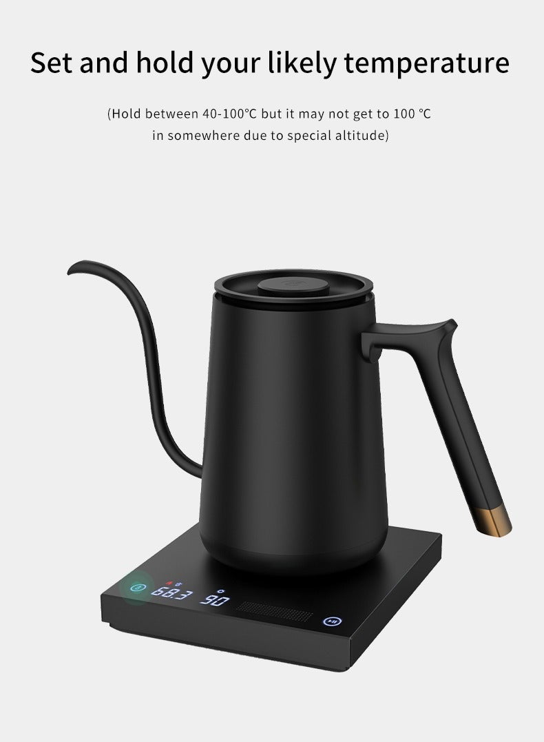 TIMEMORE FISH Smart Electric Pour Over Temperature Control Kettle - Image 3