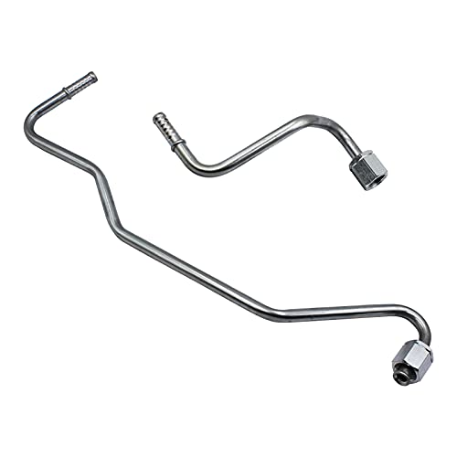 YHB 2pcs Transmission Cooler Lines on Radiator for 1999 2000 2001 2002 2003 Jeep Grand Cherokee 4.0L 52079432AC 52079753AB - Image 3