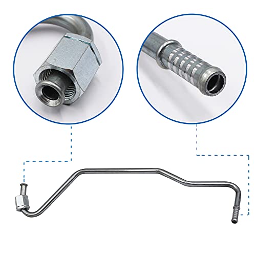 YHB 2pcs Transmission Cooler Lines on Radiator for 1999 2000 2001 2002 2003 Jeep Grand Cherokee 4.0L 52079432AC 52079753AB - Image 5