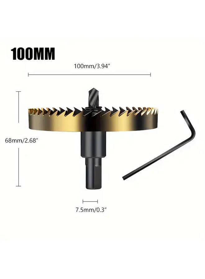 75mm High Speed Steel Hole Saw Metal Cutter For Stainless Steel Iron Sheet Plate - Image 3