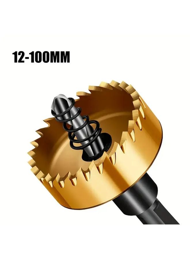 75mm High Speed Steel Hole Saw Metal Cutter For Stainless Steel Iron Sheet Plate - Image 2