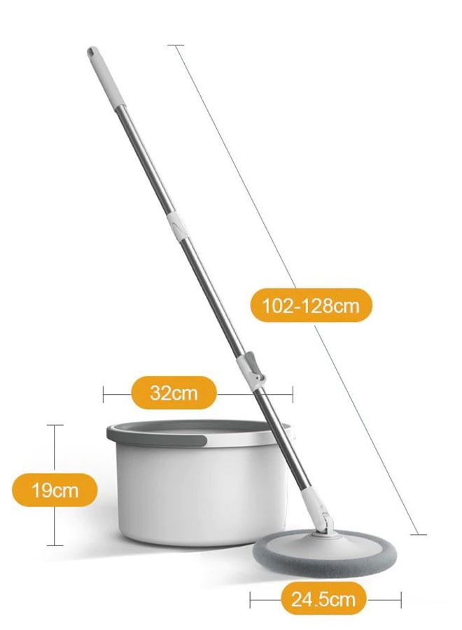 Clean Water Spin Mop Sewage Separation With Bucket Microfiber Washing Floor Floating Household Cleaning Tools - Image 4